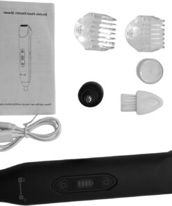 Removedor de vello portátil recargable multifuncional para mujeres, cuerpo, brazo, pierna, cara, afeitado, fácil y multifuncional, dispositivo eléctrico de depilación