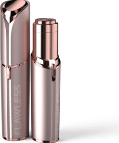 Finishing Touch Flawless Depiladora Facial, Discreto, Indoloro y Apto para Pieles Sensibles, Rosa