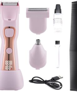 Afeitadoras de pelo lavables para mujer, dispositivo eléctrico, removedor de cuerpo, textura ABS, recortadora eléctrica, regalo para mujeres y niñas, fácil de quitar