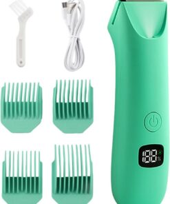 Recortador de Corporal para Hombres Afeitadora Personal Eléctrica Con | Recortador Corporal para Hombres Para Zonas Íntimas Zona Púbica Espalda Axilas Pecho Brazos Piernas