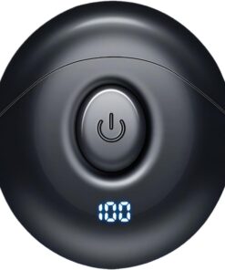 Afeitadora Eléctrica para Hombres Recortadora Facial Portátil | Afeitadora de Barba Eléctrica Recargable para Hombres para Viaje de Negocios Camping Senderismo Hogar Padre Novio Esposo
