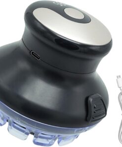 Cortapelos rotativo para hombre, cortapelos circular inalámbrico | circular de corte rápido, cortapelos con pantalla LED recargable USB impermeable para marido, padre