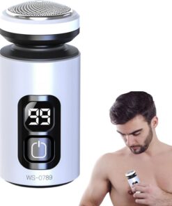 Afeitadoras Eléctricas para Rostro Masculino Potente y Portátil con Diseño | Depiladora Eléctrica De Diario Para Oficina, Actividades Exteriores Y Emergencias