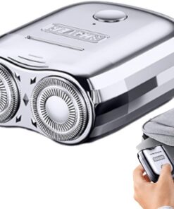 Maquinilla Eléctrica Para Hombre Maquinilla Eléctrica Para Afeitado Próximo | Impermeable Inalámbrica Con Cabezal Magnético Recortador de Barba Afeitado Húmedo y Para Doméstico y