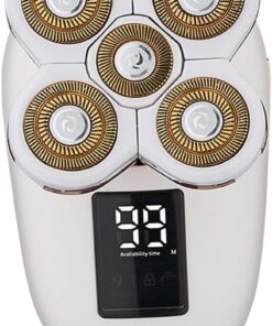 Healeved Afeitadora Eléctrica Recargable Pantalla Lcd Máquina De Afeitar y Cortapelos Práctica Para Personal Sin Aceite