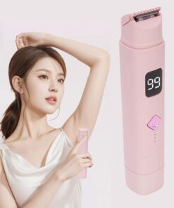 TARSHYRY Depiladora 2 fuera de 1 para mujeres, kit de depilación para cabello eléctrico para mujeres, depiladora USB USB para la cara y el cuerpo recargable para las piernas de las axilas del bikini