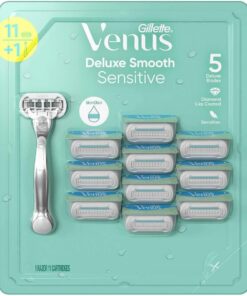 Gillette Venus Deluxe - Maquinilla de afeitar suave, 11 unidades