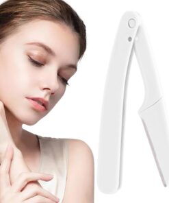 Recortadora de cejas plegable, maquinilla de afeitar cejas para mujeres | Herramientas de belleza profesionales portátiles, rasurador de cara multipropósito para muj