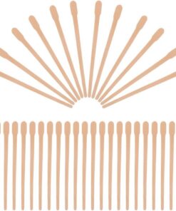 GANAZONO 1000 Piezas Barra de Cera Nariz, Varita de Cera de Madera Beige, para Depilación Nasal y Uso Doméstico y Profesional