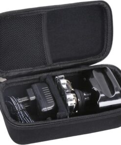 Aproca Duro Viajes Funda Bolso Caso para Skull Shaver Pitbull Silver Maquinilla de Afeitar eléctrica