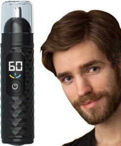 Recortador De Nasal Para Mujeres Accesorios De Afeitado Eléctrico | Cortador de Nasal Eléctrico Para Padres Maridos Novios Profesionales Artistas Viajeros Hogar Oficina Viaje Gimnasio Baño