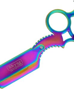 Barbería Cuchilla Recta Navaja de afeitar en mojado NAVAJAS (Cuchillas NO INCLUIDO) - Multi Color, STANDARD