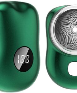 Máquina de Afeitar Eléctrica Recargable por USB Impermeable Portátil Sin | Afeitadora Facial Masculina para Barba Rostro y Cuerpo Cumpleaños Navidad Oficina Viaje Diario