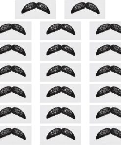 Pegatinas de Depilación para Nariz y Bigote 20 Piezas, Material Pp Portátil y Práctico para Eliminar Vello y Suciedad Nasal en Adultos