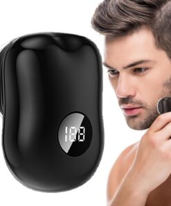 Afeitadora Eléctrica Para Hombre | Recargable por USB Impermeable Portátil Sin Cable,Afeitadora Facial Masculina - Para Uso Diario Viajes Gimnasio Ducha Barba Axilas Navidad Cumpleaños