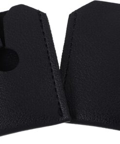 2 Piezas Cubierta De La Maquinilla De Afeitar De Manga De Afeitar Estuche Protector De Afeitar Bolsa De La Cubierta De La Máquina De Cuero Artificial Viajar Anticuado