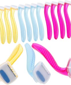 Healeved 15piezas Afeitadora Corporal Portátil Para Mujeres Unidades Recortadora De Facial y Corporal Para Axilas Piernas y Bikini