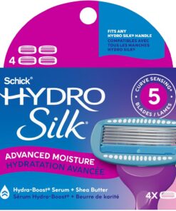 Schick Hydro Silk for Women Refill Blades, 4 Count