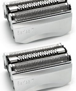 Cabezales de repuesto para afeitadoras Braun Series 7 70S compatibles con maquinillas de afeitar eléctricas Braun Series 7, cuchillas 70S para hoja de repuesto y cortador Braun S7 720 cc, 730 cc, 735s