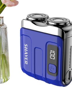 Afeitadoras para hombre para afeitar eléctrica - Afeitadora facial | Recortadora de barba Peluquero | Cortapelos Facial de Precisión, Resistente al Agua, en y Húmedo, Portátil y Recargable