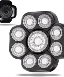 5D Blade Replacement Heads, Shaver Replacement Blades, Head Shavers for Bald Men, Shaver Head Replacement, Stainless Steel Rotary Blades for Electric Head Razor
