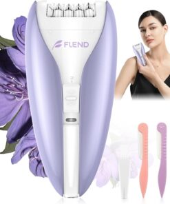 Depiladora para mujer, dispositivo silencioso de depilación facial, tecnología de deslizamiento suave, 2 velocidades y 36 pinzas, depilación suave y eficiente, depiladoras inalámbricas para cara