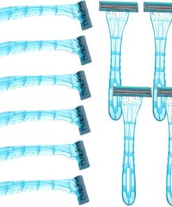 VALICLUD Afeitadoras Desechables Para Hombres 20 Piezas Tamaño Compacto Para Afeitado Seguro Cuerpo y Vello Facial Viaje Hoteles