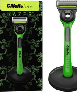 Gillette Labs Razer - Maquinilla exfoliante de edición limitada para hombre, 1 mango, 1 cuchilla, con base magnética prémium