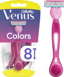 Gillette Venus Simply3 Maquinillas de afeitar desechables para mujer, 8 unidades