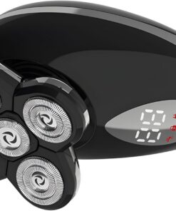Afeitadora eléctrica portátil para pieles delicadas que ofrece función húmeda y seca y notificación de batería para comodidad de viaje, afeitadora de depilación