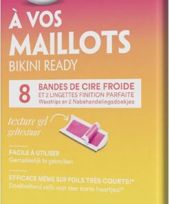 Veet - Lote de 2 bandas de cera para camiseta con aroma de Nectarine