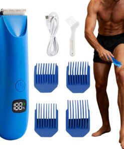 Afeitadora Corporal para Hombres Afeitadora Personal Eléctrica con Pantalla | Máquina de Afeitar para Vello Corporal de Hombres para Zonas Íntimas Pubis Espalda Axilas Pecho Brazos