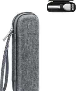 Bolsa de almacenamiento para Laifen T1 Pro, bolsa de almacenamiento para afeitadora, bolsa protectora de 360 grados, resistente al agua, color gris.