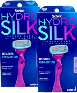Schick Hydro seta per le donne Razor, (confezione da 2)