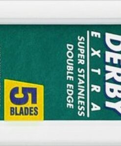 5 cuchillas de afeitar Derby Extra (1 paquete)