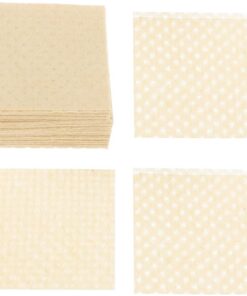 Generic Papel para Permanente de Salón Profesional, Papel Desechable Ultrafino Resistente al Calor, 1 Caja Dispensador Manual para Envolver Puntas de Cabello, Accesorio Peluquería Uso