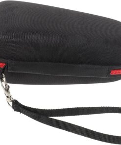 Estuche para Cortadora de Pelo Portátil, Rojo, Diseño Compacto | Eva y Tela Oxford, Cierre de Cremallera, Resistente a Golpes, para Viaje y Oficina, Compatible con Modelos 3010s y Serie 9