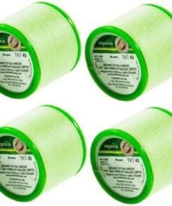 4 Bobinas de Hilo de Algodón Orgánico | Hilo de Enhebrar Cejas | Hilos Antibacterianos para Depilación Facial Preferences