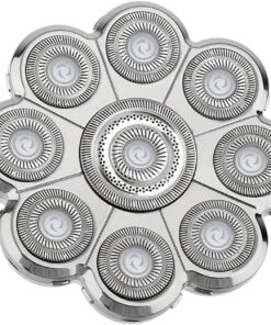 Afeitadora de 9 cabezales para afeitado eléctrico, cabezal de repuesto