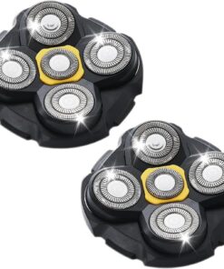 2 cuchillas de repuesto para afeitadora compatibles con cabezal de titanio MicroTouch