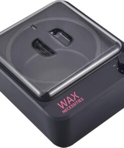 Waxness Wax Necessities Calentador de cuentas de cera dura WN-200, color negro, soporta 1 lb