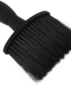 Hemobllo Cepillo para Barba para Hombres Cerdas de Nylon y Mango Ergonómico para Limpieza Profunda y Cuidado Facial en Afeitado y Viaje Color Negro