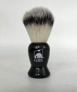 G.B.S Brocha de afeitar sintética con mango negro