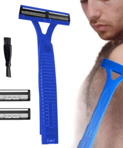Afeitadora de espalda para hombres Recortadora Ergonómica de Precisión en | Afeitadora de espalda arreglo masculino Íntimo y Corporal para Mujeres