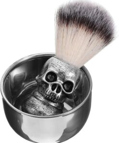 Afeitado Para Hombre Gel De Brocha De Afeitar Cuenco De Afeitar Kit De Afeitado Cepillo De Baño Para Artículos De Vaso De De Brocha De Reutilizable De Masculino