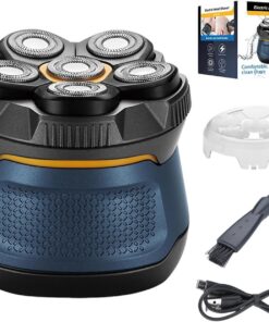 Afeitadora eléctrica pequeña multiusos eficiente recargable herramienta de depilación portátil recortadora de barba para hombres uso de viaje cortador de pelo portátil