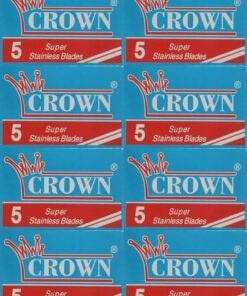 40 Cuchillas de afeitar Crown Super Stainless