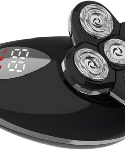 Juego de aseo multifuncional para mujer con recortadores de dos etapas y diseño de tacto suave para depilación corporal completa, afeitadora eléctrica