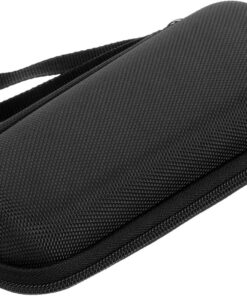 Estuche Rígido EVA para Afeitadora Eléctrica Cremallera Negra | Ligero y Fácil de Limpiar, Traslado Seguro, Guardado Portátil para Viaje, Cierre Resistente y Seguro