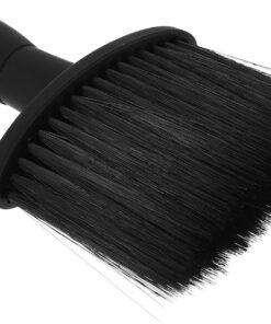 Cepillo para Barba Masculino Negro Multifuncional Fibras Suaves y Mango Ergonómico, Brocha de Afeitar Compacta para Limpieza Facial y Cuidado del Vello, Adecuado para Uso Doméstico